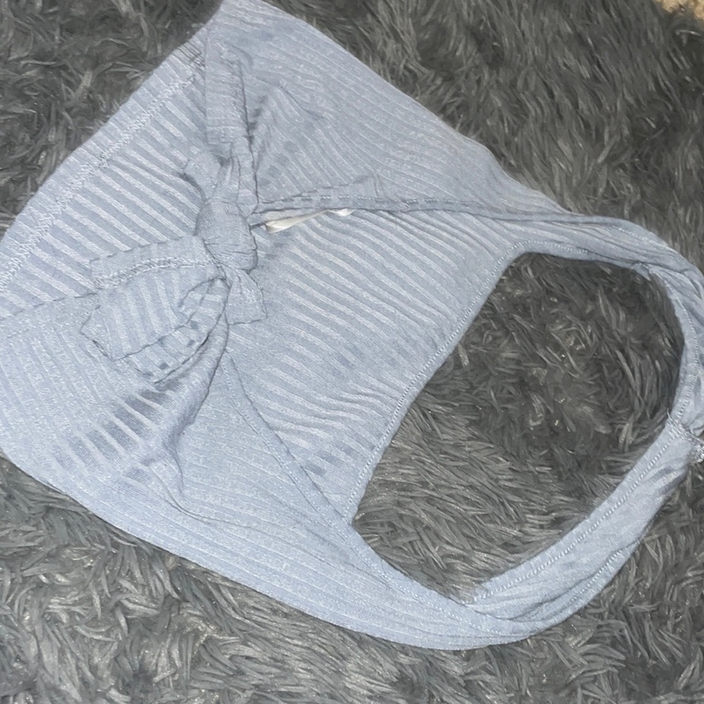 Purple Shein crop